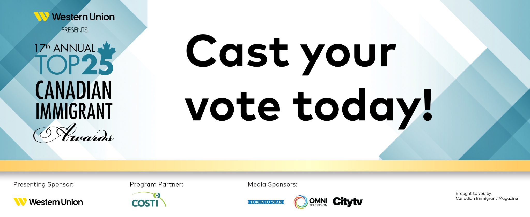 Top 25 Immigrant Awards